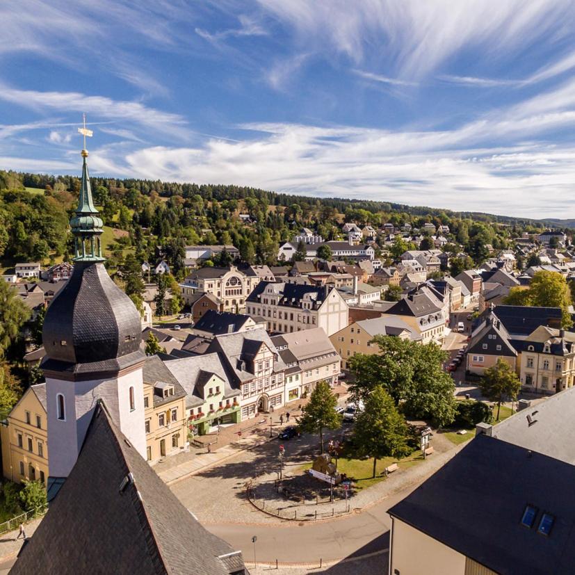 Ferienwohnung Floehatalblick Olbernhau Buitenkant foto