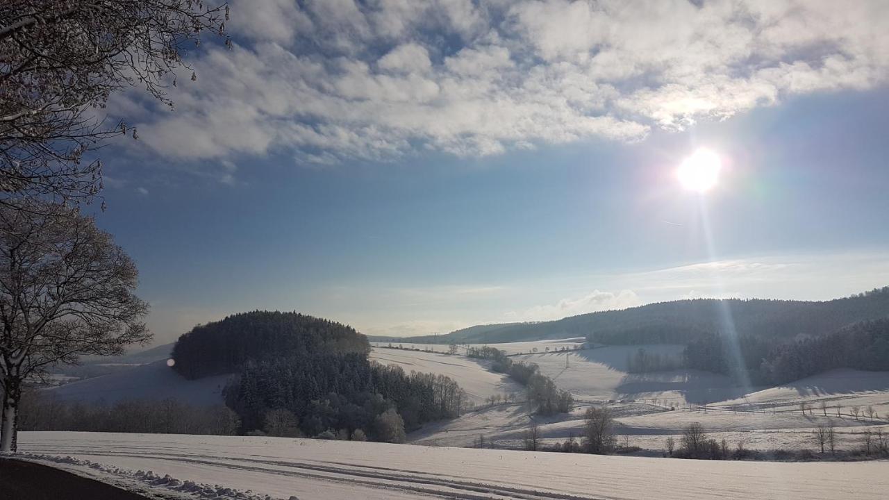 Ferienwohnung Floehatalblick Olbernhau Buitenkant foto