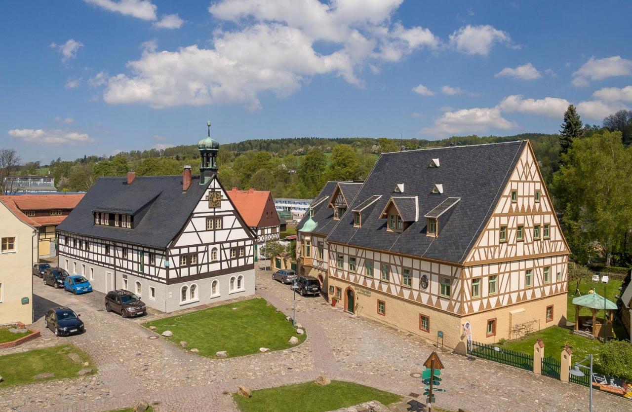 Ferienwohnung Floehatalblick Olbernhau Buitenkant foto