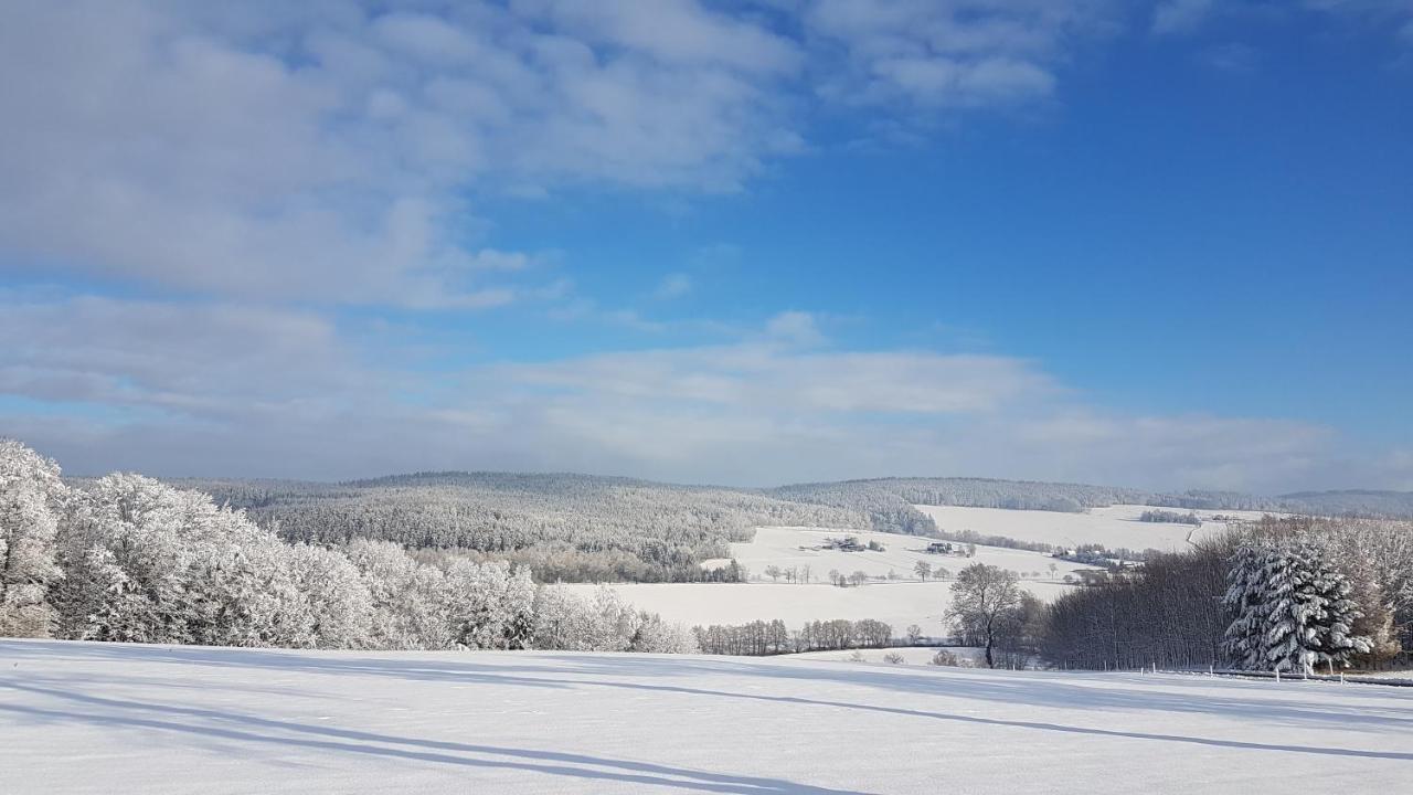 Ferienwohnung Floehatalblick Olbernhau Buitenkant foto